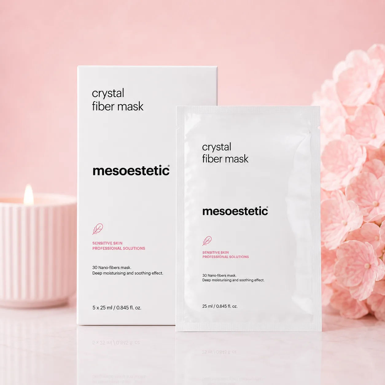 Post-Peel Crystal Fiber Mask